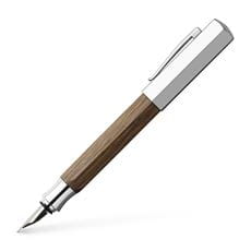 Faber-Castell - Ondoro smoked oak fountain pen, EF
