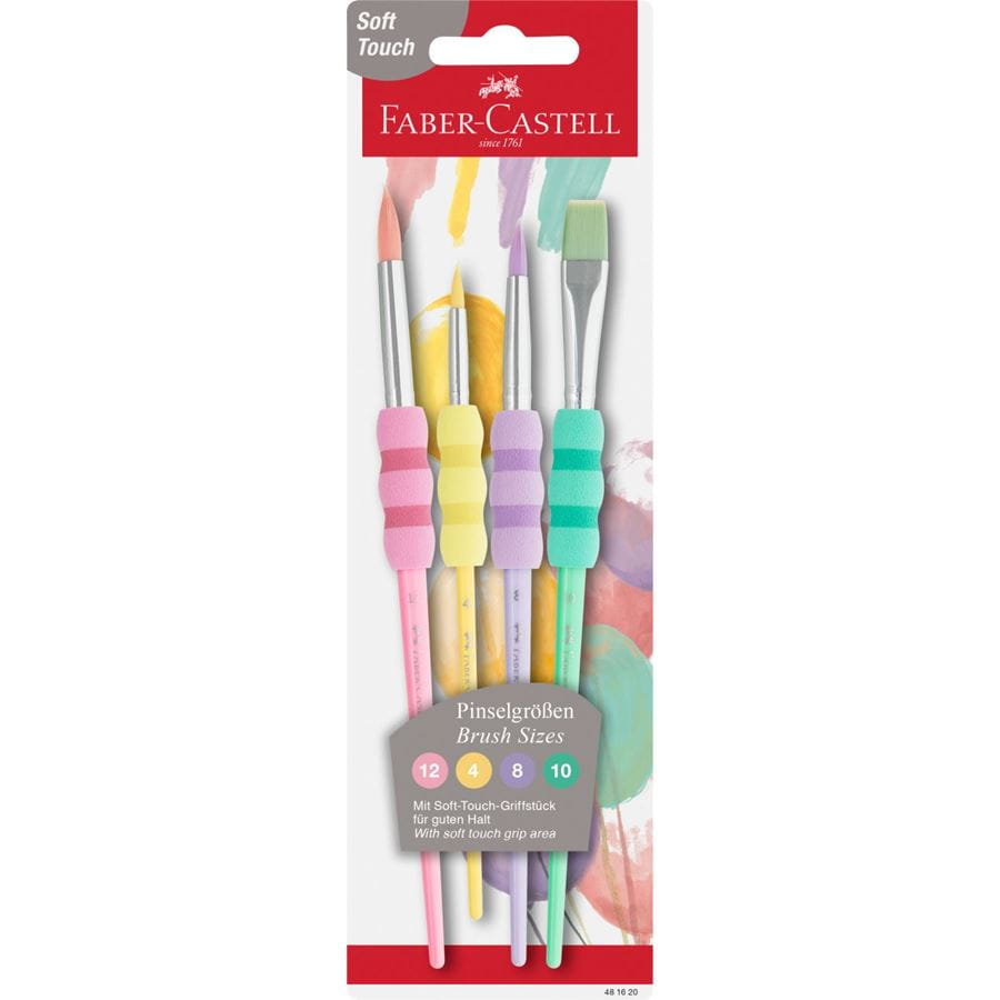 Faber-Castell - Pastel brush with soft touch grip area