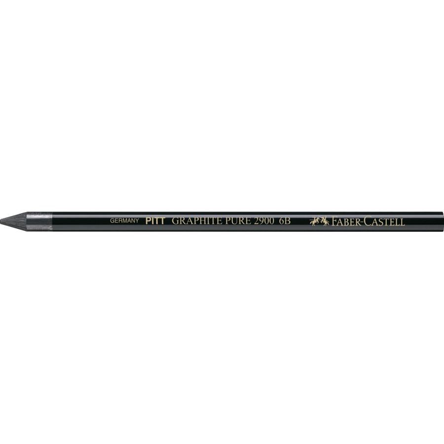 Faber-Castell - Crayon Pitt Graphite Pure 6B