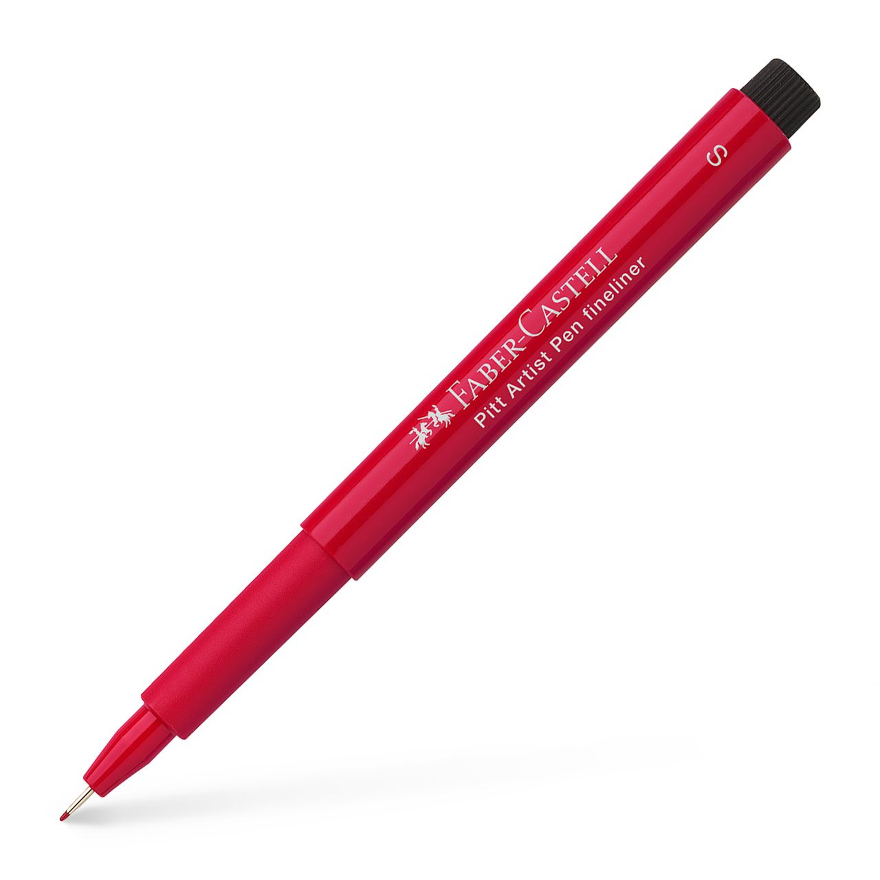 Faber-Castell - Pitt Artist Pen Fineliner S India ink pen, deep scarlet red