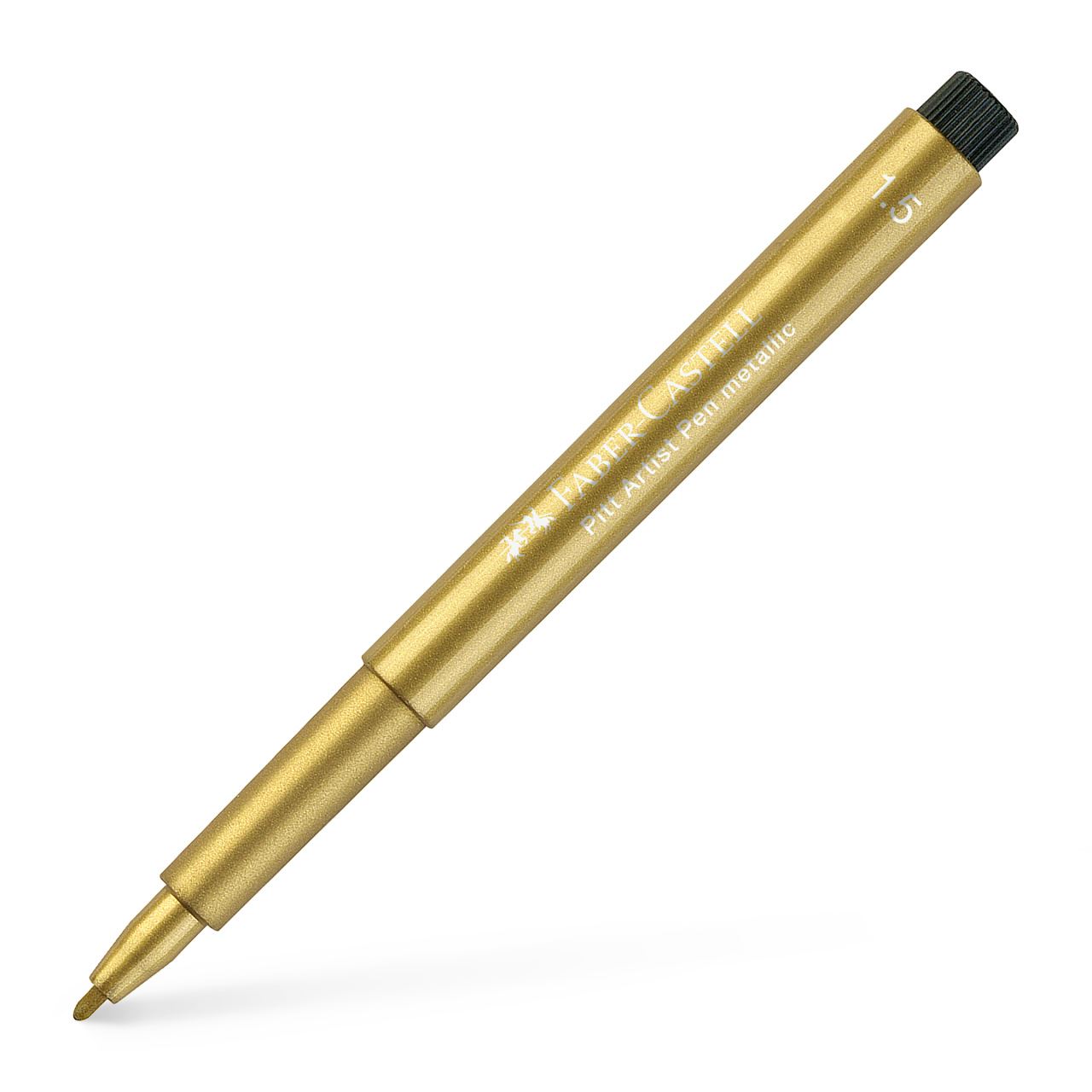 Faber-Castell - Pitt Artist Pen Metallic 1.5 India ink pen, gold