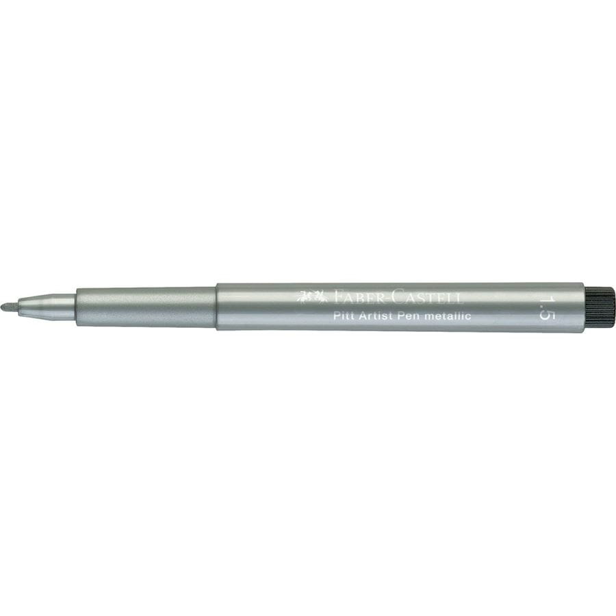Faber-Castell - Feutre Pitt Artist Pen 1.5 argent