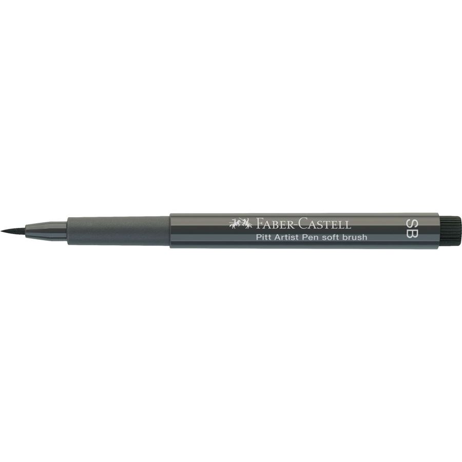 Faber-Castell - Feutre Pitt Artist Pen Soft Brush gris chaud V