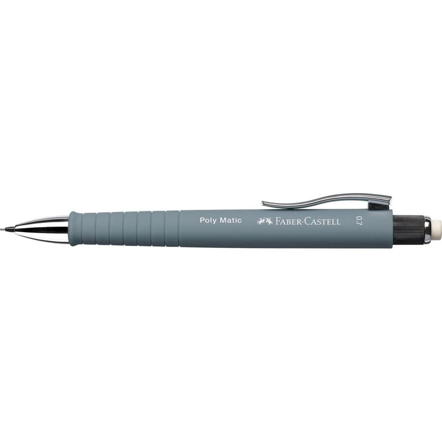 Faber-Castell - Mechanical pencil Poly Matic 0.7 grey