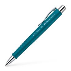 Faber-Castell - Poly Ball ballpoint pen, XB, petrol