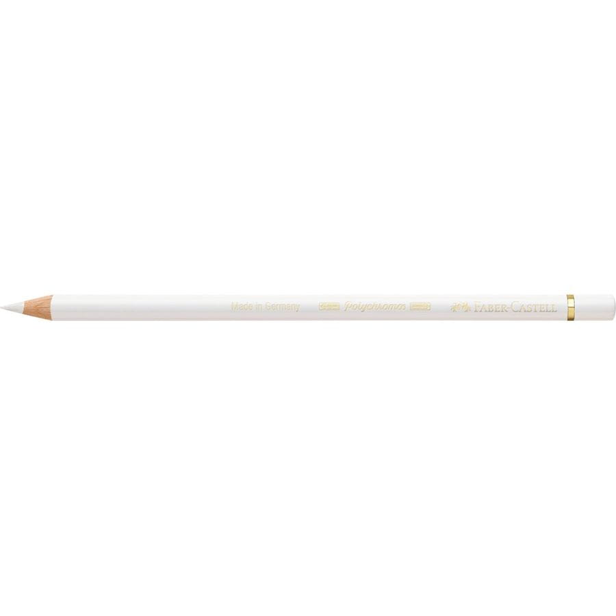 Faber-Castell - Crayon de couleur Polychromos 101 blanc