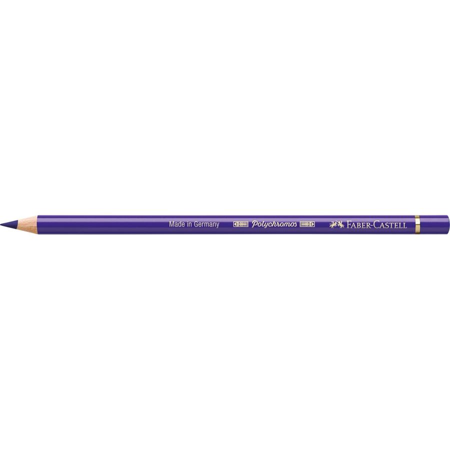 Faber-Castell - Crayon de couleur Polychromos 137 violet bleu