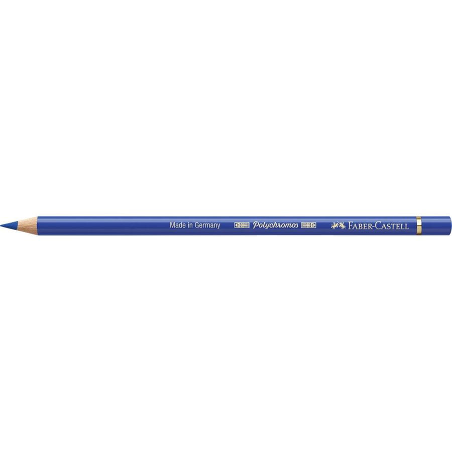 Faber-Castell - Crayon de couleur Polychromos 143 bleu cobalt