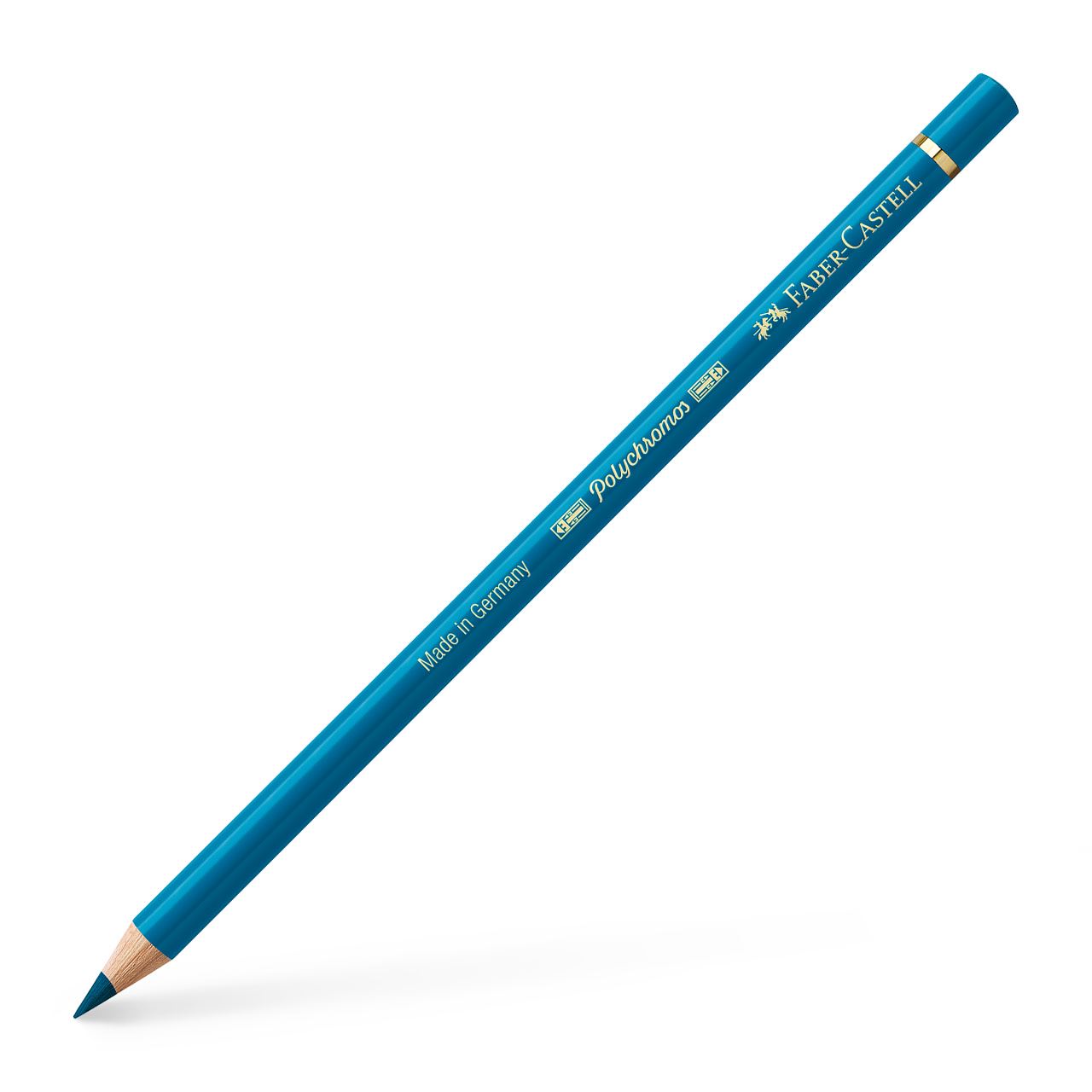 Faber-Castell - Crayon de couleur Polychromos 153 turquoise cobalt