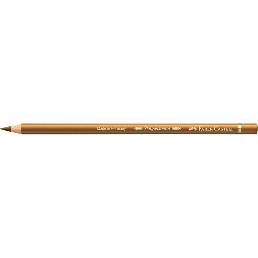 Faber-Castell - Crayon de couleur Polychromos 182 ocre brun