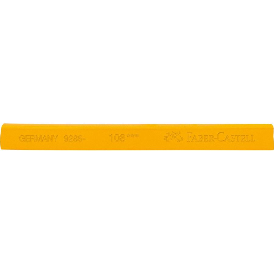 Faber-Castell - Pastel carré Polychromos jaune cadmium foncé