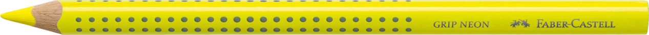 Faber-Castell - Marqueur Textliner Dry Jumbo Grip Néon jaune