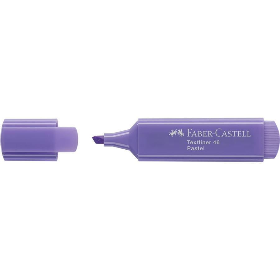 Faber-Castell - Surligneur Textliner 46 Pastel lilas