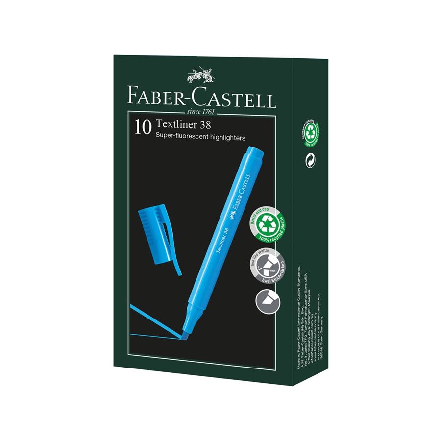 Faber-Castell - Textliner 38, blue