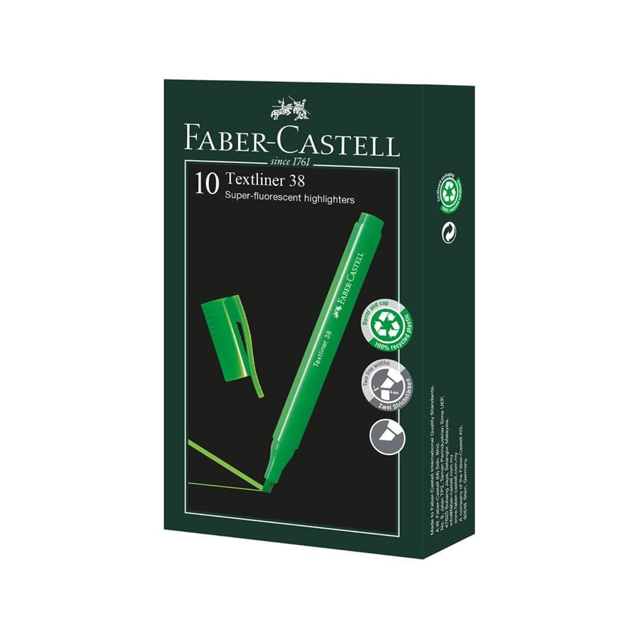 Faber-Castell - Surligneur fluorescent vert