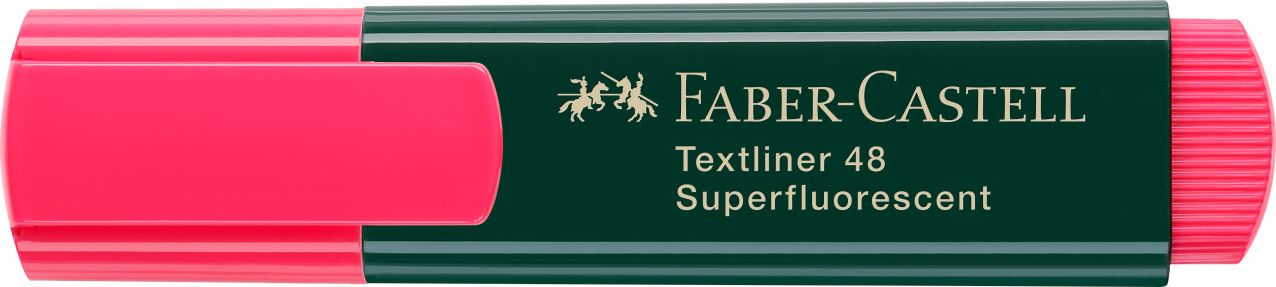 Faber-Castell - Surligneur Textliner 48 rouge