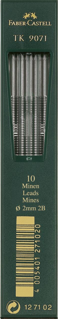 Faber-Castell - Mines TK 9071 2B Ø 2 mm