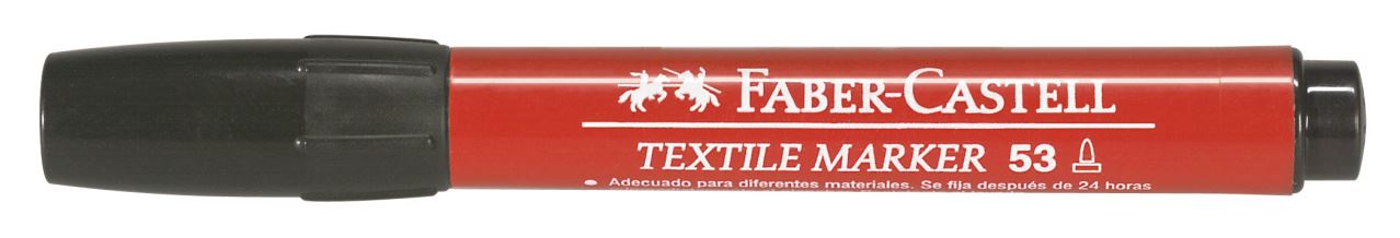 Faber-Castell - Marqueurs tissus blister de 5