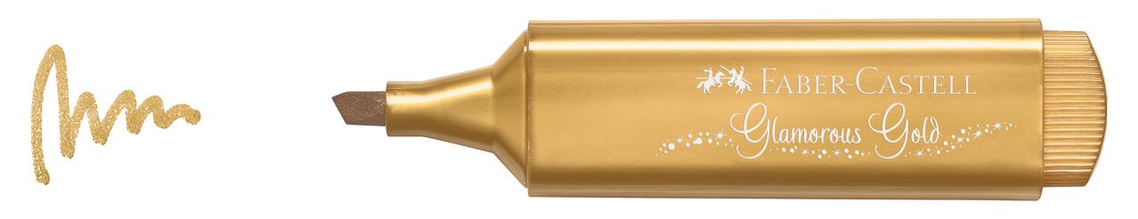 Faber-Castell - Surligneur TL 1546 Metallic glamorous gold