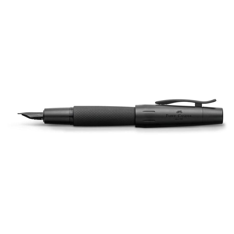 Faber-Castell - Stylo plume e-motion Pure Black B