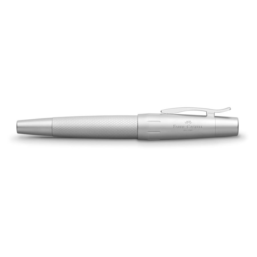 Faber-Castell - Stylo-plume e-motion Pure Silver large